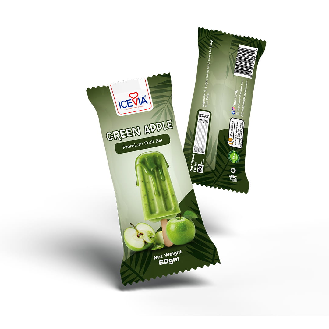 Green Apple Premium Fruit Bar